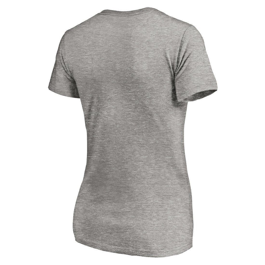 Detroit Lions Women's Depth Chart V-Neck T-Shirt Gray