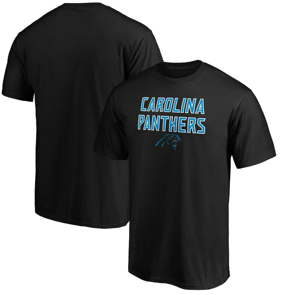 Carolina Panthers Game Day Stack T-Shirt Black