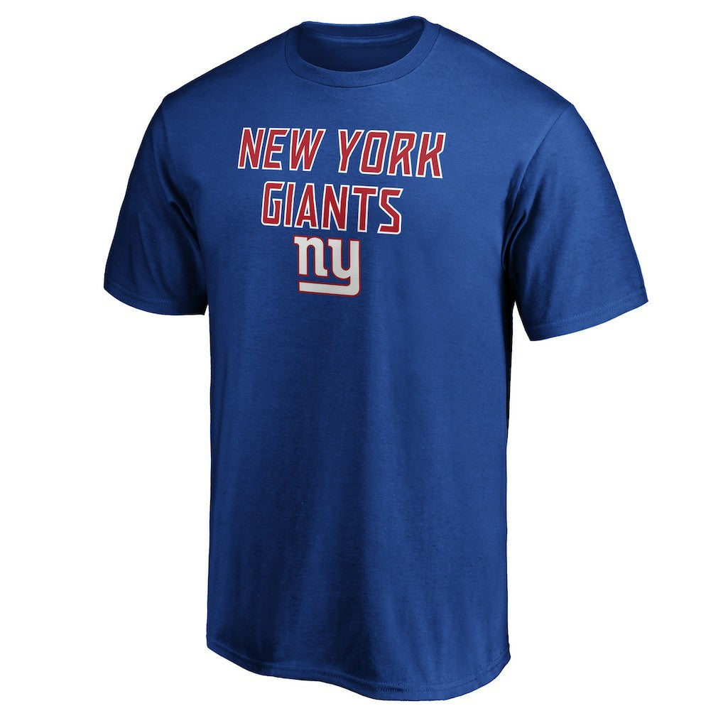 New York Giants Game Day Stack T-Shirt Royal