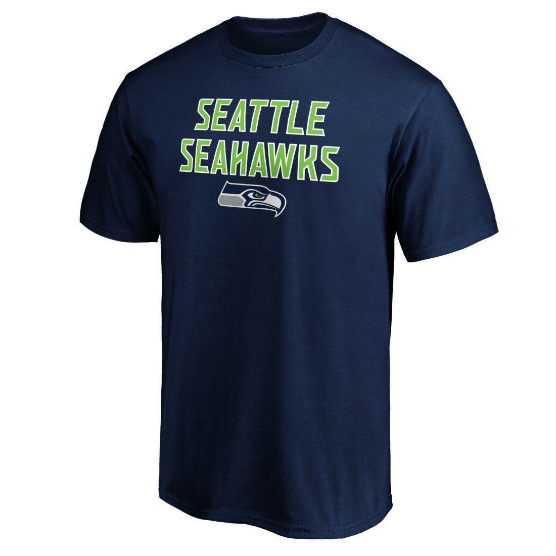 Seattle Seahawks Game Day Stack T-Shirt College Navy