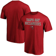 Tampa Bay Buccaneers Game Day Stack T-Shirt Red