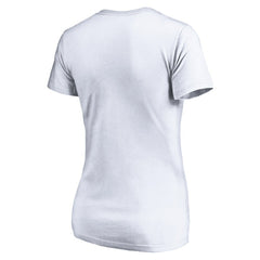 Miami Dolphins Women's Mascot In Bounds V-Neck T-Shirt White