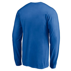 Buffalo Bills Team Arch Knockout Long Sleeve T-Shirt Royal