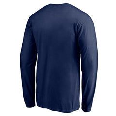 Seattle Seahawks Team Arch Knockout Long Sleeve T-Shirt College Navy