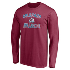 NHL Colorado Avalanche Victory Arch Long Sleeve T-Shirt - Burgundy