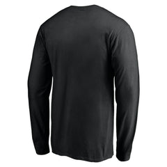 NHL Pittsburgh Penguins Team Arch Knockout Long Sleeve T-Shirt - Black