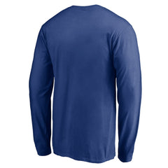 NHL Tampa Bay Lightning Team Arch Knockout Long Sleeve T-Shirt - Blue