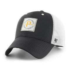 Pittsburgh Pirates '47 Disburse MVP Trucker Adjustable Hat - Black Hats