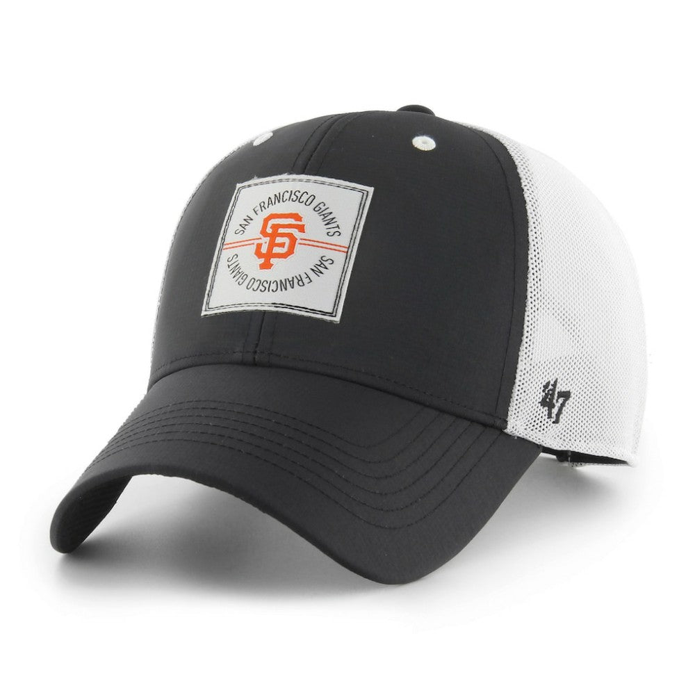 San Francisco Giants '47 Disburse MVP Trucker Adjustable Hat - Black Hats