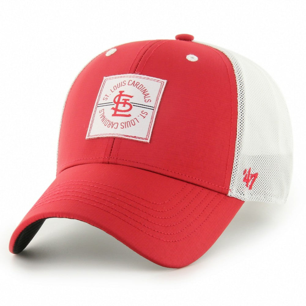 St. Louis Cardinals '47 Disburse MVP Trucker Adjustable Hat - Red Hats