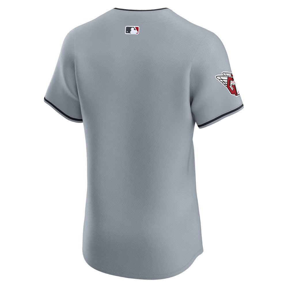 Cleveland Guardians Nike Alternate Vapor Premier Elite Patch Jersey - Gray Jerseys