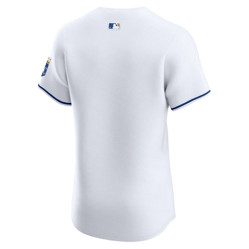 Kansas City Royals Nike Home Elite Jersey - White Jerseys