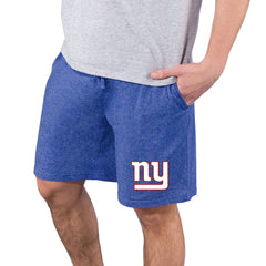New York Giants Concepts Sport Quest Knit Jam Shorts Royal