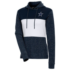 Dallas Cowboys Antigua Women's Wicket Pullover Hoodie Navy