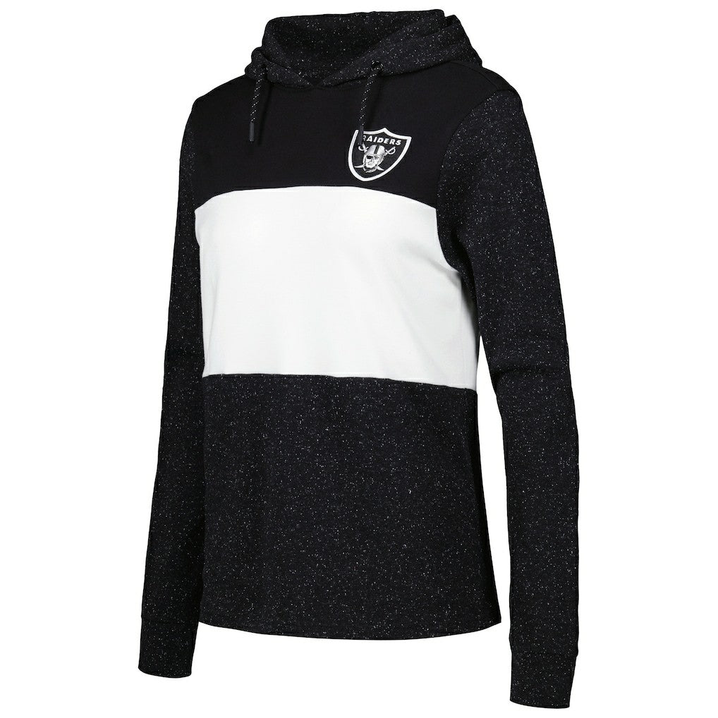 Las Vegas Raiders Antigua Women's Wicket Pullover Hoodie Black