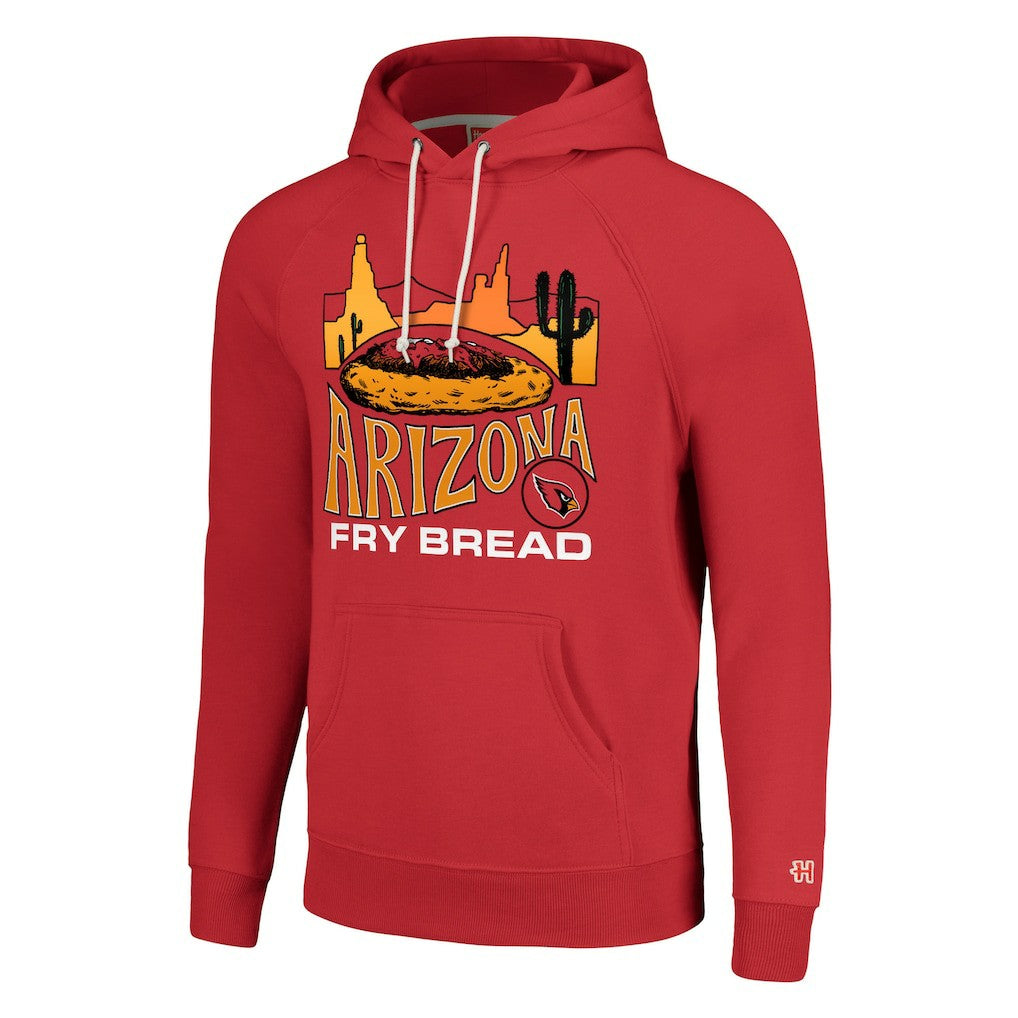 Arizona Cardinals Homage Unisex NFL x Guy Fieri’s Flavortown Tri-Blend Pullover Hoodie Red