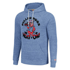 Carolina Panthers Homage Unisex NFL x Guy Fieri’s Flavortown Tri-Blend Pullover Hoodie Light Blue