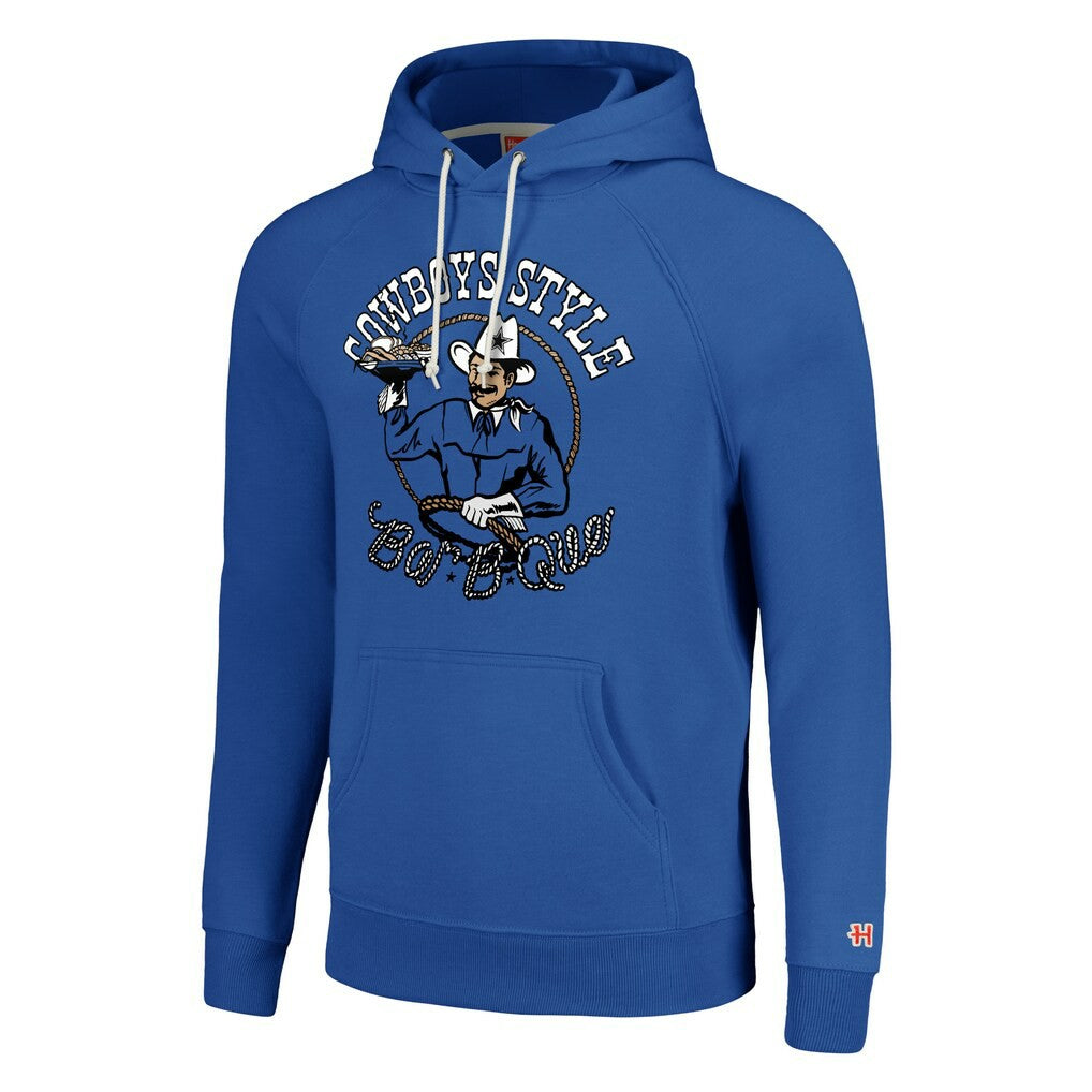 Dallas Cowboys Homage Unisex NFL x Guy Fieri’s Flavortown Tri-Blend Pullover Hoodie Royal