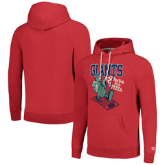 New York Giants Homage Unisex NFL x Guy Fieri’s Flavortown Tri-Blend Pullover Hoodie Red