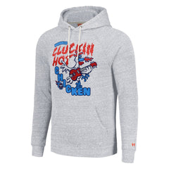 Tennessee Titans Homage Unisex NFL x Guy Fieri’s Flavortown Tri-Blend Pullover Hoodie Ash
