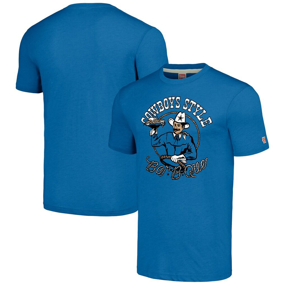 Dallas Cowboys Homage Unisex NFL x Guy Fieri’s Flavortown Tri-Blend T-Shirt Royal