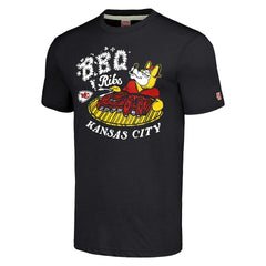 Kansas City Chiefs Homage Unisex NFL x Guy Fieri’s Flavortown Tri-Blend T-Shirt Charcoal