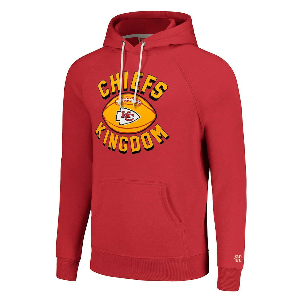 Kansas City Chiefs Homage Unisex Hyperlocal Raglan Pullover Hoodie Red