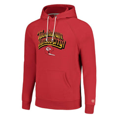 Kansas City Chiefs Homage Unisex Hyperlocal Raglan Pullover Hoodie Red