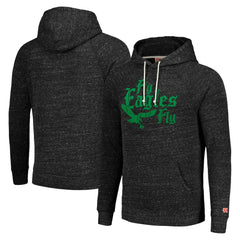 Philadelphia Eagles Homage Unisex Hyperlocal Raglan Pullover Hoodie Charcoal