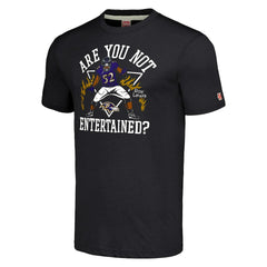 Ray Lewis Baltimore Ravens Homage Unisex Unisex Caricature Retired Player Tri-Blend T-Shirt Charcoal