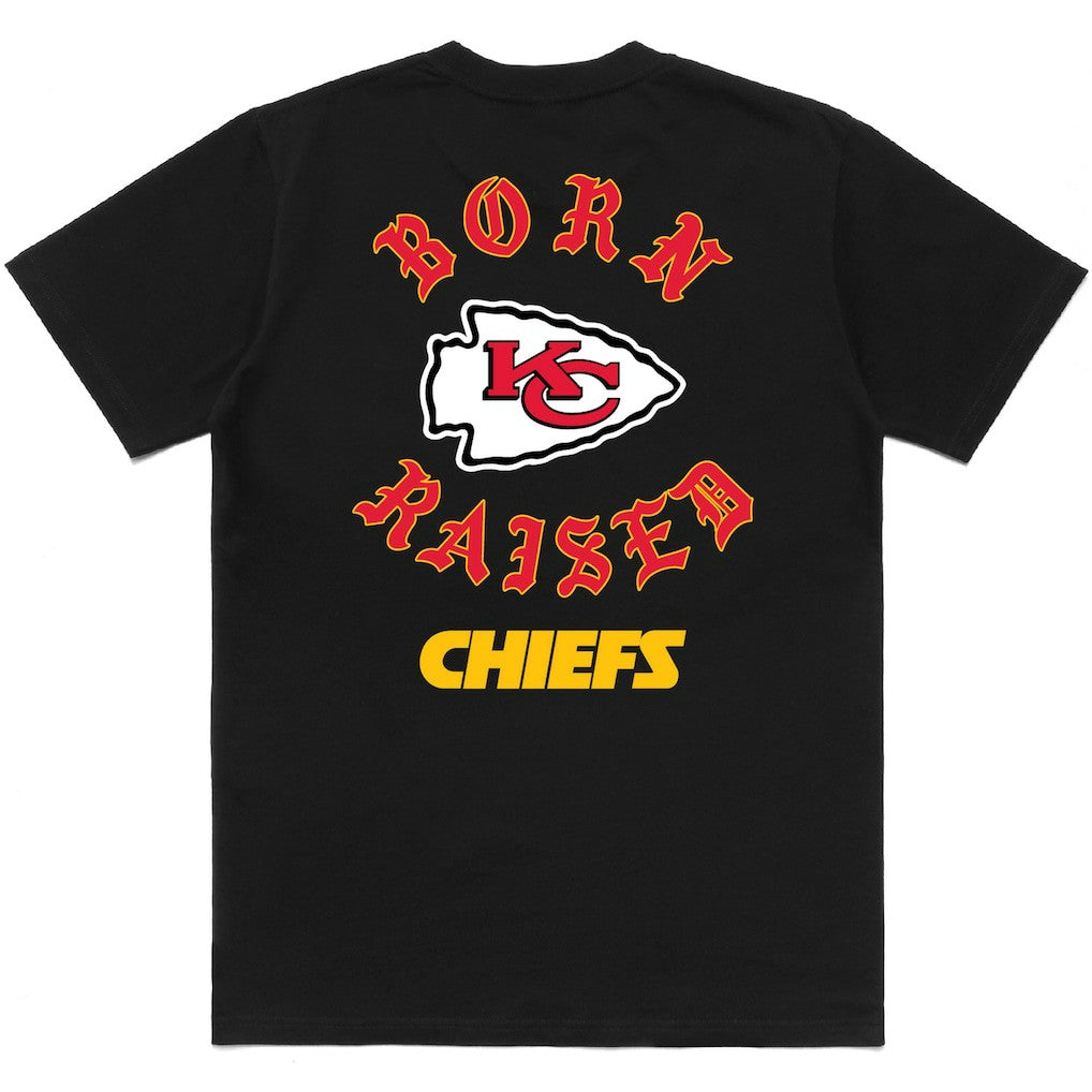 Kansas City Chiefs Born x Raised Unisex T-Shirt Black