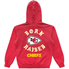 Kansas City Chiefs Born x Raised Unisex Pullover Hoodie Red
