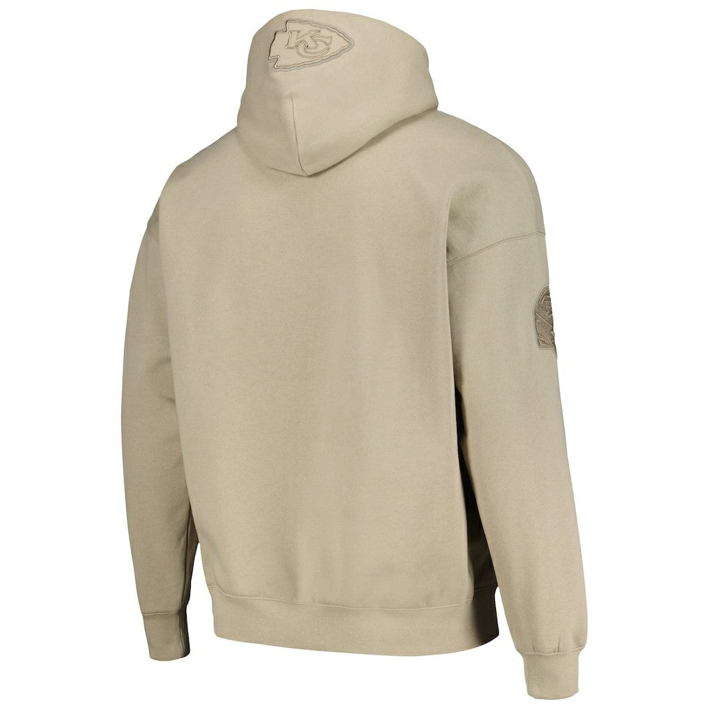 Kansas City Chiefs Pro Standard Player Name & Number Pullover Hoodie Tan