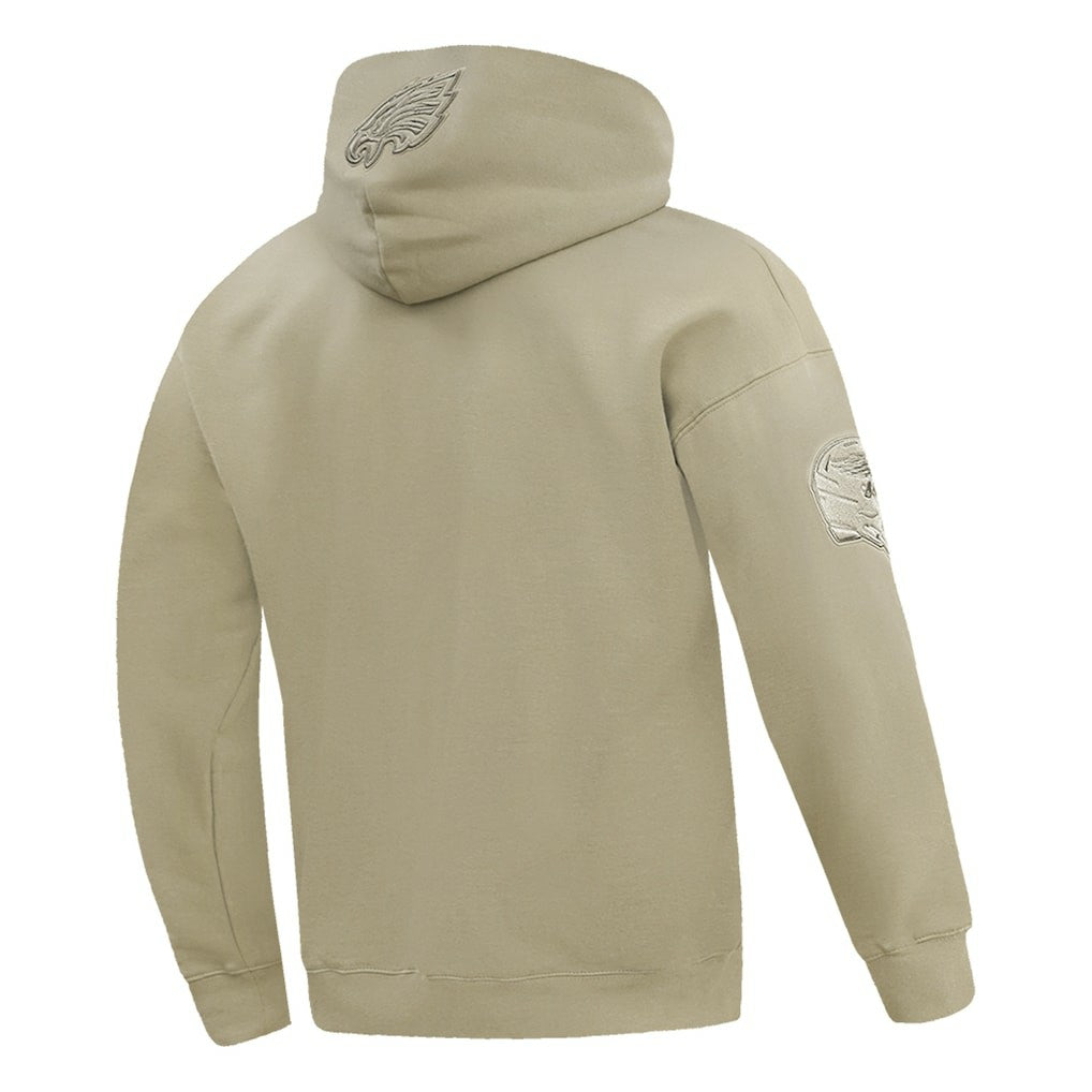 Jalen Hurts Philadelphia Eagles Pro Standard Player Name & Number Pullover Hoodie Tan