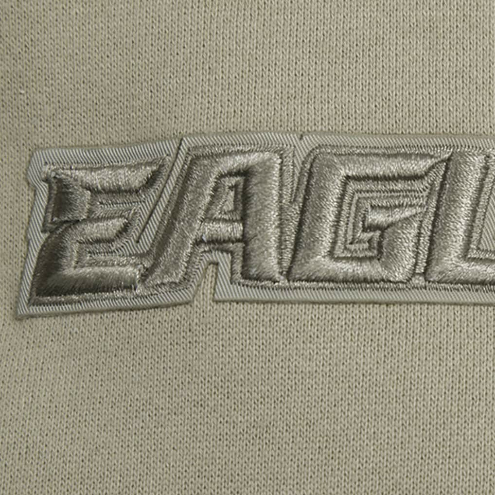 Jalen Hurts Philadelphia Eagles Pro Standard Player Name & Number Pullover Hoodie Tan