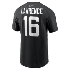 Trevor Lawrence Jacksonville Jaguars Player Name & Number T-Shirt Black