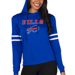 Buffalo Bills Concepts Sport Women's Marathon Lightweight Lounge Pullover Hoodie Royal