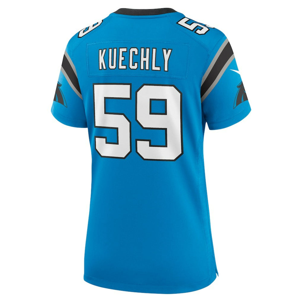 Luke Kuechly Carolina Panthers Women's Retired Player Game Jersey Blue