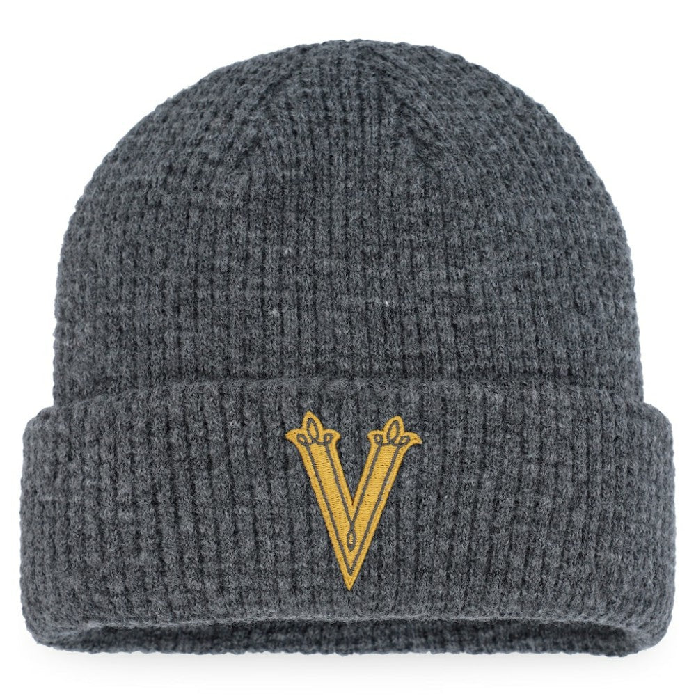 NHL Vegas Golden Knights Fanatics 2024 NHL Winter Classic Fisherman Cuffed Knit Hat - Charcoal