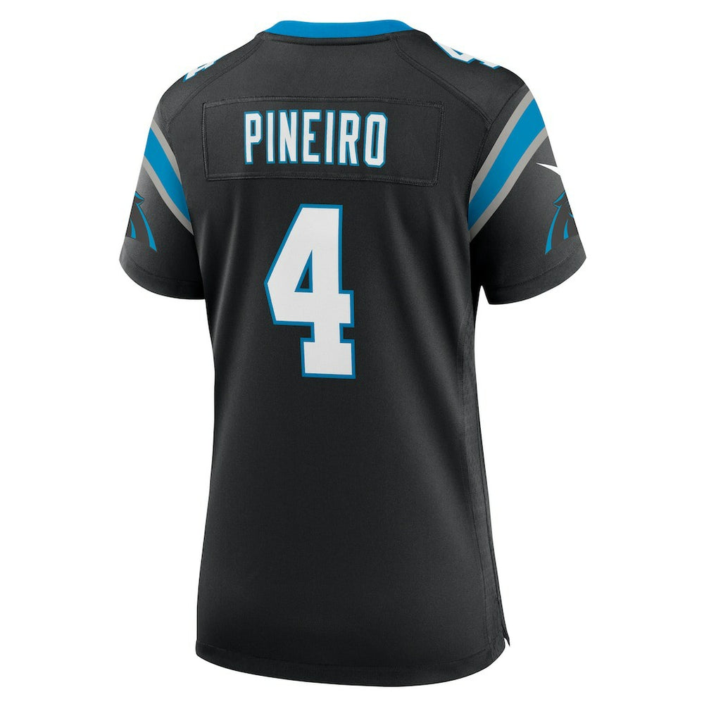 Eddy Pineiro Carolina Panthers Women's Team Game Jersey Black