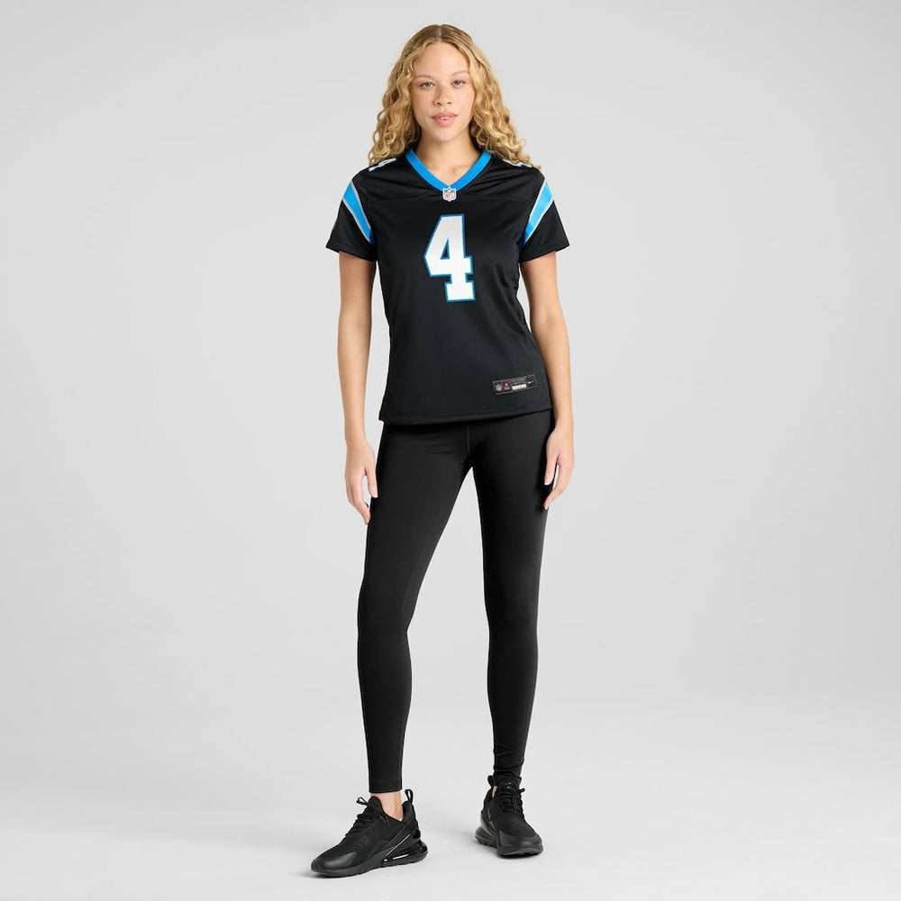 Eddy Pineiro Carolina Panthers Women's Team Game Jersey Black