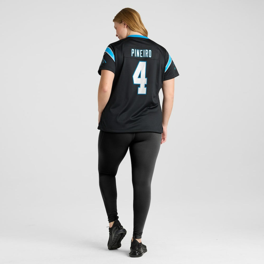 Eddy Pineiro Carolina Panthers Women's Team Game Jersey Black