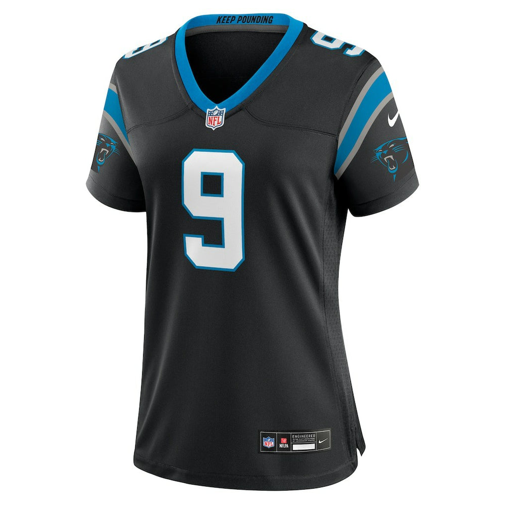 Bryce Young Carolina Panthers Women's Team Game Jersey Black