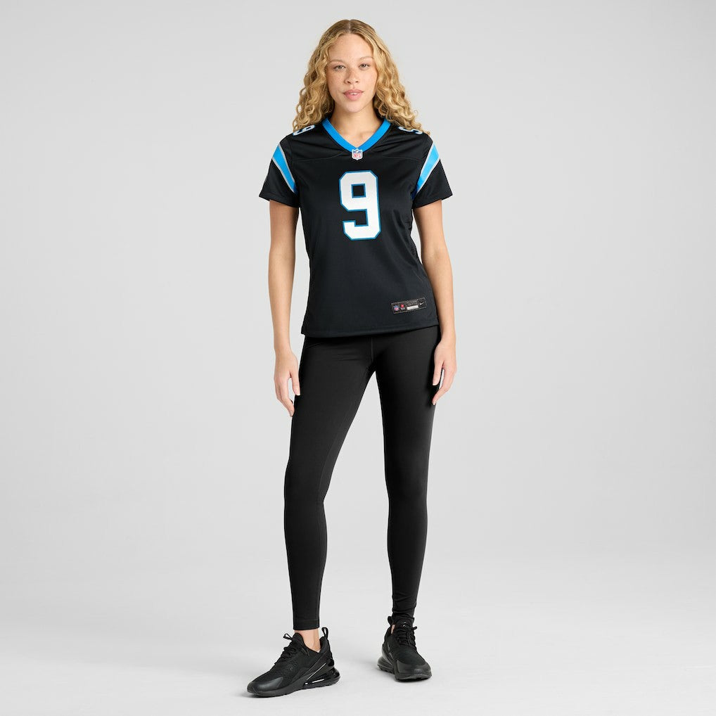 Bryce Young Carolina Panthers Women's Team Game Jersey Black