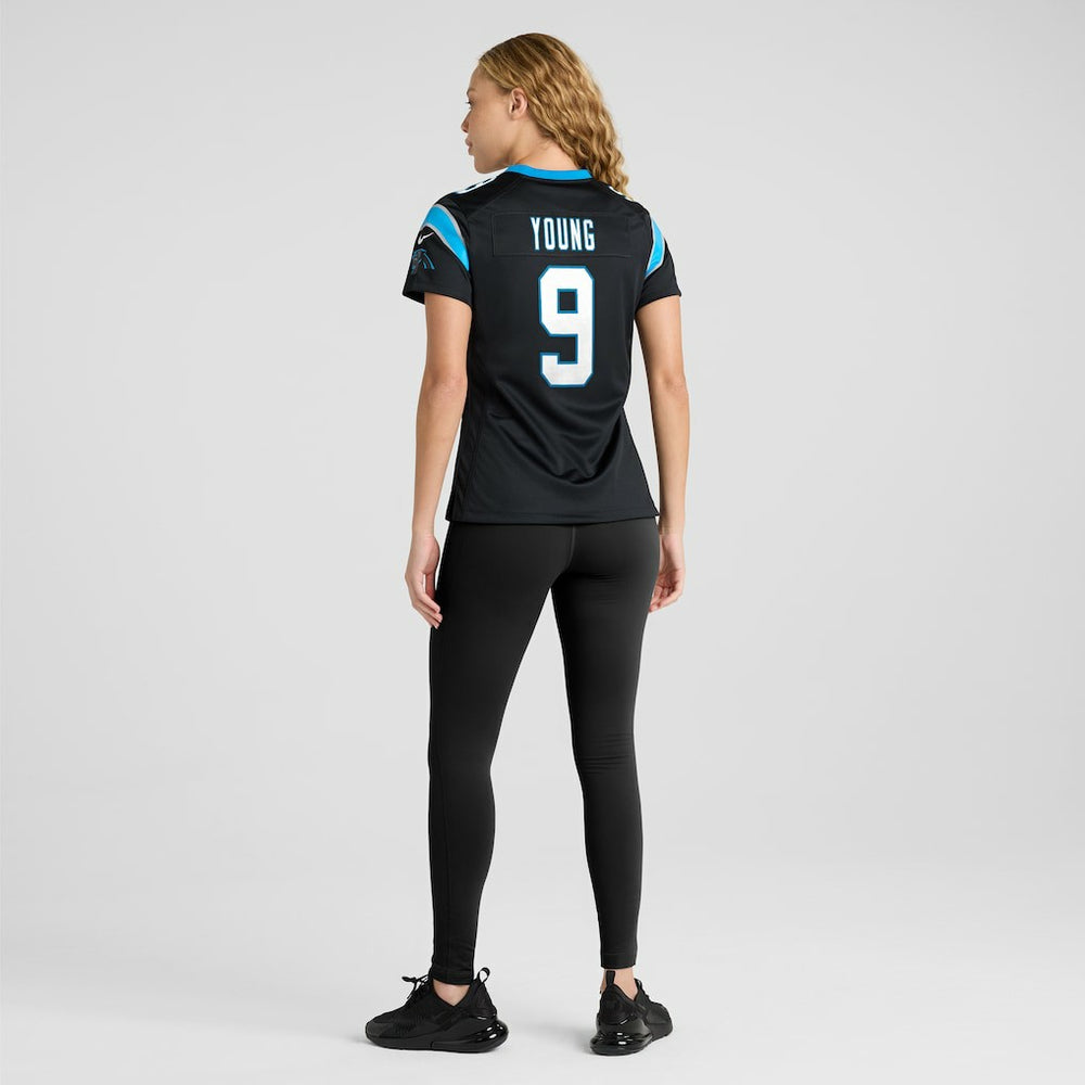 Bryce Young Carolina Panthers Women's Team Game Jersey Black