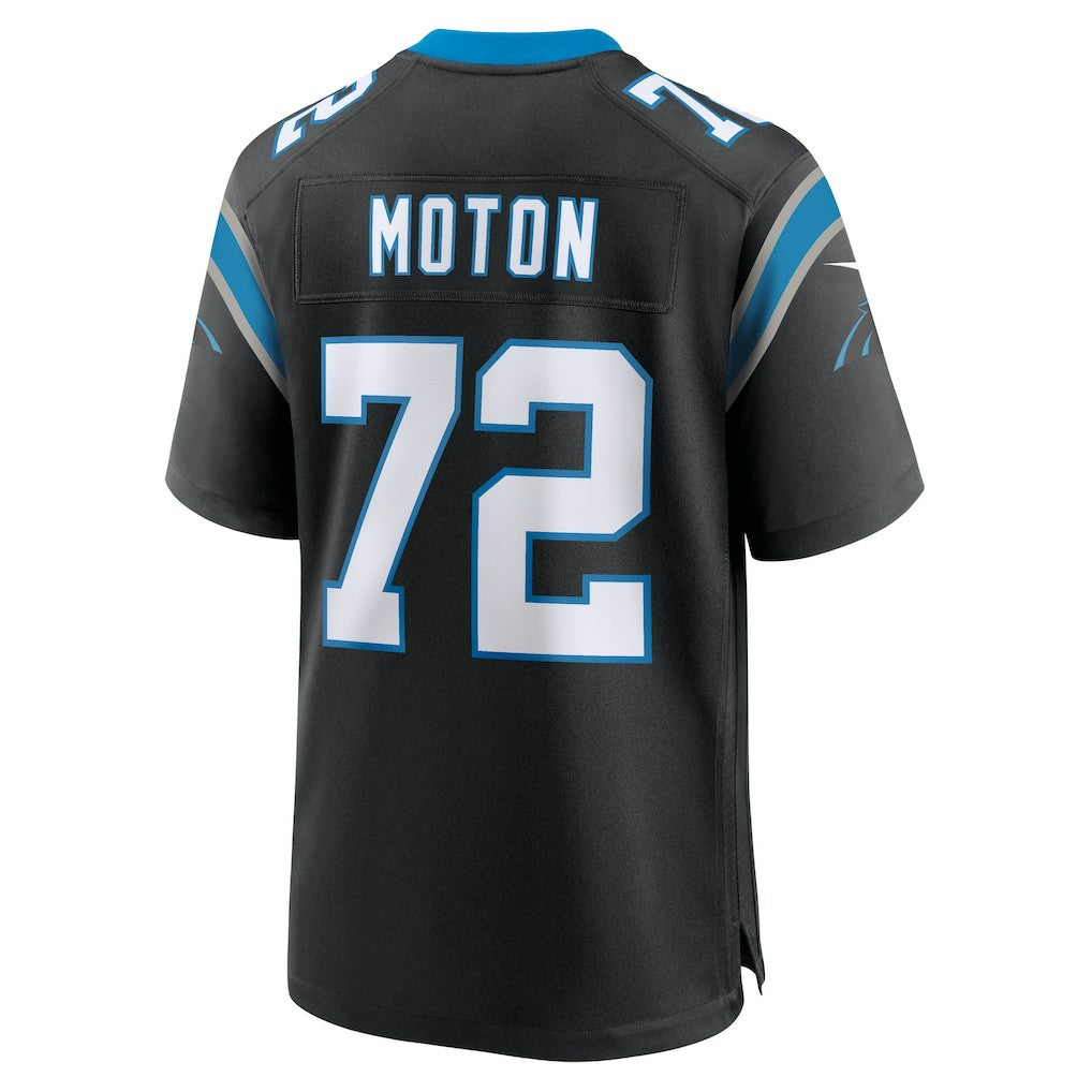 Taylor Moton Carolina Panthers Team Game Jersey Black