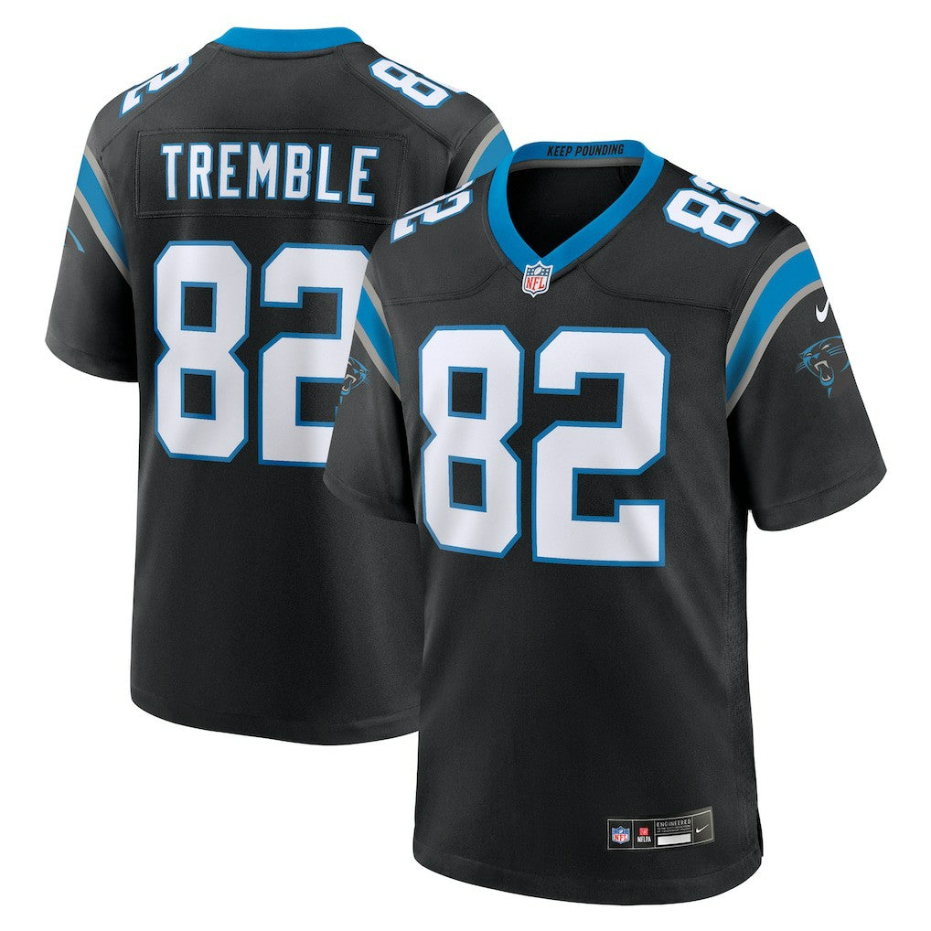 Tommy Tremble Carolina Panthers Team Game Jersey Black