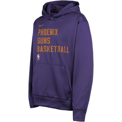 Phoenix Suns Youth Spotlight Performance Pullover Hoodie Purple