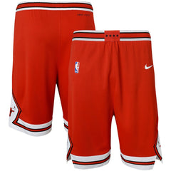 Chicago Bulls Youth Icon Edition Mesh Performance Swingman Shorts Red