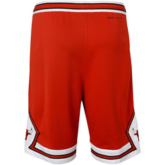 Chicago Bulls Youth Icon Edition Mesh Performance Swingman Shorts Red